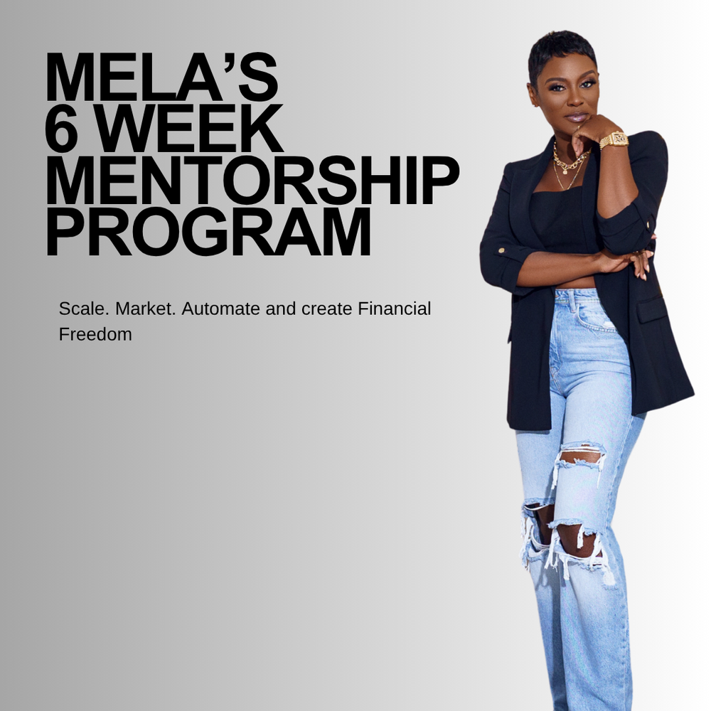8 week transformative Mentorship