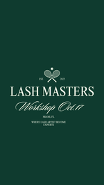 Lash Masters Workshop Nov. 7